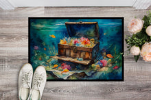 Load image into Gallery viewer, Treasure Chest Doormat - Large 24x36 – Indoor/Outdoor Floor Mat with Artistic Flair