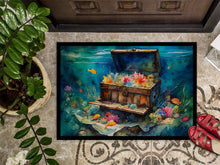 Load image into Gallery viewer, Treasure Chest Doormat - Large 24x36 – Indoor/Outdoor Floor Mat with Artistic Flair