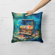 Load image into Gallery viewer, Treasure Chest Throw Pillow