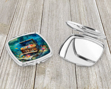 Load image into Gallery viewer, Treasure Chest Compact Mirror – Stylish Purse Mirror with Artistic Covers
