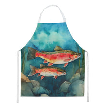 Load image into Gallery viewer, Trout Apron – Artist-Designed Kitchen, BBQ &amp; Craft Apron