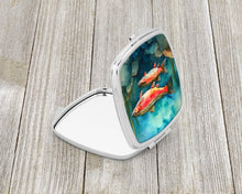Load image into Gallery viewer, Trout Compact Mirror – Stylish Purse Mirror with Artistic Covers