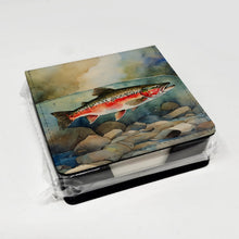 Load image into Gallery viewer, Trout PU Leather Note Paper Holder