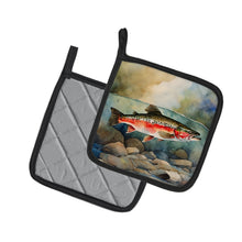 Load image into Gallery viewer, Trout Pot Holders - Set of 2 Decorative Kitchen Helpers | Made in the USA