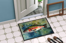 Load image into Gallery viewer, Trout Doormat - Large 24x36 – Indoor/Outdoor Floor Mat with Artistic Flair