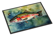Load image into Gallery viewer, Trout Doormat - Large 24x36 – Indoor/Outdoor Floor Mat with Artistic Flair