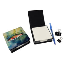 Load image into Gallery viewer, Trout PU Leather Note Paper Holder