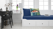 Load image into Gallery viewer, Trout Standard Pillowcase – Artistic Decorative Front, White Back