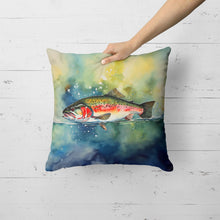 Load image into Gallery viewer, Trout Throw Pillow