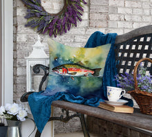 Load image into Gallery viewer, Trout Throw Pillow