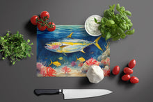 Load image into Gallery viewer, Yellowfin Tuna Glass Cutting Boards – Durable, Decorative Kitchen Art Large