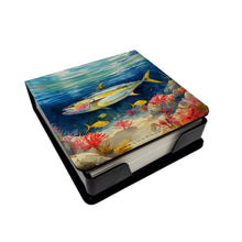 Load image into Gallery viewer, Yellowfin Tuna PU Leather Note Paper Holder