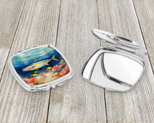 Load image into Gallery viewer, Yellowfin Tuna Compact Mirror – Stylish Purse Mirror with Artistic Covers