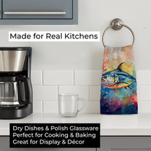 Load image into Gallery viewer, Yellowfin Tuna Kitchen Towel DAC2843KTWL