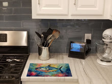 Load image into Gallery viewer, Yellowfin Tuna Glass Cutting Boards – Durable, Decorative Kitchen Art Large