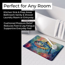 Load image into Gallery viewer, Yellowfin Tuna Memory Foam Kitchen Mat DAC2843RUG