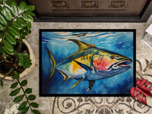 Load image into Gallery viewer, Yellowfin Tuna Doormat - Large 24x36 – Indoor/Outdoor Floor Mat with Artistic Flair