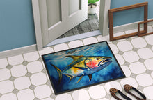 Load image into Gallery viewer, Yellowfin Tuna Doormat - Large 24x36 – Indoor/Outdoor Floor Mat with Artistic Flair