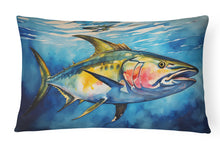 Load image into Gallery viewer, Yellowfin Tuna Throw Pillow