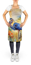 Load image into Gallery viewer, Blue Heron Apron – Artist-Designed Kitchen, BBQ &amp; Craft Apron