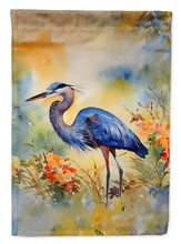 Load image into Gallery viewer, Blue Heron House Flag