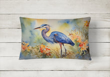 Load image into Gallery viewer, Blue Heron Throw Pillow