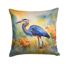 Load image into Gallery viewer, Blue Heron Throw Pillow