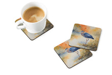 Load image into Gallery viewer, Blue Heron Coasters - Set of 4 Lightweight Foam, Absorbent Drink Coasters