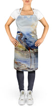 Load image into Gallery viewer, Blue Heron Apron – Artist-Designed Kitchen, BBQ &amp; Craft Apron