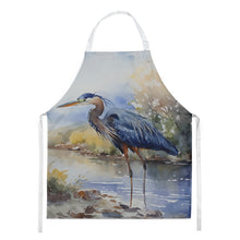 Load image into Gallery viewer, Blue Heron Apron – Artist-Designed Kitchen, BBQ &amp; Craft Apron