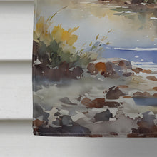 Load image into Gallery viewer, Blue Heron House Flag