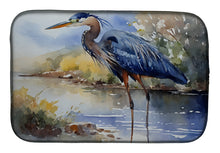 Load image into Gallery viewer, Blue Heron Dish Drying Mat