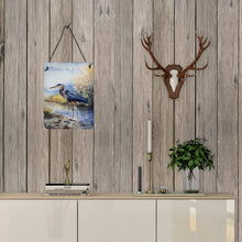 Load image into Gallery viewer, Blue Heron Wall or Door Hanging Prints
