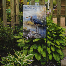 Load image into Gallery viewer, Blue Heron Garden Flag – Outdoor Decorative Yard Flag