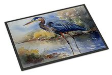 Load image into Gallery viewer, Blue Heron Doormat - Large 24x36 – Indoor/Outdoor Floor Mat with Artistic Flair