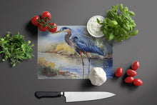 Load image into Gallery viewer, Blue Heron Glass Cutting Boards – Durable, Decorative Kitchen Art Large