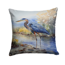 Load image into Gallery viewer, Blue Heron Throw Pillow