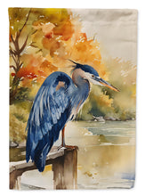 Load image into Gallery viewer, Blue Heron Garden Flag – Outdoor Decorative Yard Flag