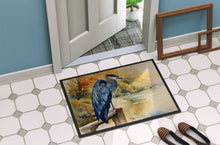 Load image into Gallery viewer, Blue Heron Doormat - 18X27 Indoor / Outdoor Rug | Made in USA