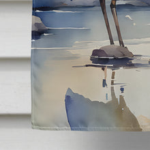 Load image into Gallery viewer, Blue Heron House Flag