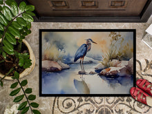 Load image into Gallery viewer, Blue Heron Doormat - Large 24x36 – Indoor/Outdoor Floor Mat with Artistic Flair