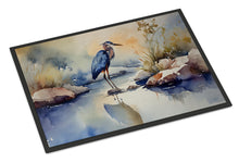 Load image into Gallery viewer, Blue Heron Doormat - Large 24x36 – Indoor/Outdoor Floor Mat with Artistic Flair