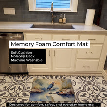 Load image into Gallery viewer, Blue Heron Memory Foam Kitchen Mat DAC2850RUG