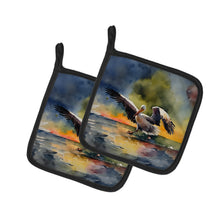 Load image into Gallery viewer, Pelican Pot Holders - Set of 2 Decorative Kitchen Helpers | Made in the USA