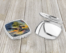 Load image into Gallery viewer, Pelican Compact Mirror – Stylish Purse Mirror with Artistic Covers