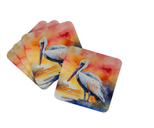 Load image into Gallery viewer, Pelican Coasters - Set of 4 Lightweight Foam, Absorbent Drink Coasters