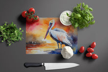 Load image into Gallery viewer, Pelican Glass Cutting Boards – Durable, Decorative Kitchen Art Large
