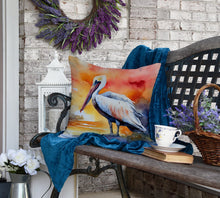 Load image into Gallery viewer, Pelican Throw Pillow