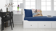 Load image into Gallery viewer, Pelican Standard Pillowcase – Artistic Decorative Front, White Back