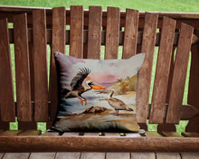 Load image into Gallery viewer, Pelican Throw Pillow - 14x14 Decorative Pillow – Art for Your Home &amp; Patio